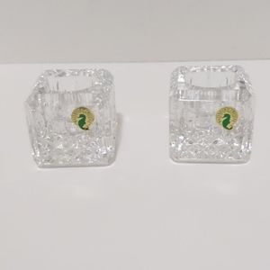 SOLD! Waterford Crystal Tea light votive holders